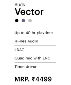 Alternative view of Buds Vector