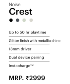 Alternative view of Noise Crest