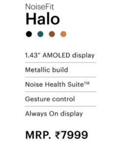 Alternative view of Noise Fit Halo