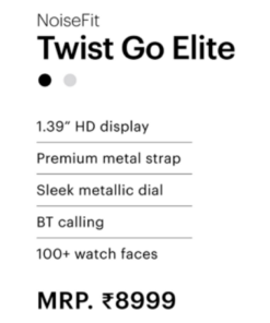 Alternative view of Noise Fit Twist Go Elite