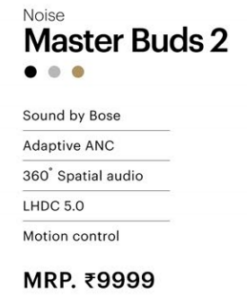 Alternative view of Noise Master Buds 2