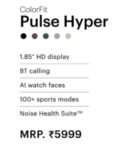 Alternative view of Color Fit Pulse Hyper