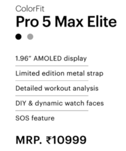 Alternative view of Color Fit Pro 5 Max Elite